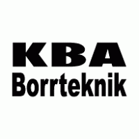 KBA Borrteknik Logo PNG Vector