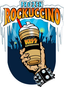 KISS Frozen Rockuccino Logo PNG Vector