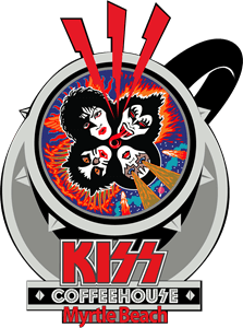 KISS Rock N' Roll Over Coffee cup Logo Vector