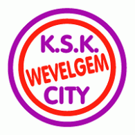 KSK Wevelgem City Logo Vector