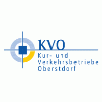 KVO Kur- und Verkehrsbetriebe Oberstdorf Logo Vector