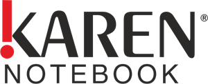 Karen Notebook Logo Vector