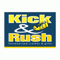 Kick & Rush Logo Vector