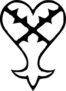 Kingdom Hearts Logo Vector