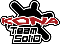 Kona Team SoliD red Logo Vector