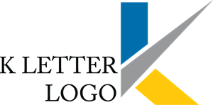 K Letter Alphabet Colorful Logo PNG Vector