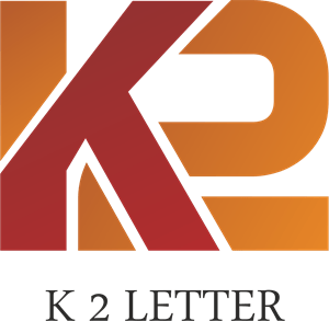 K2 Letter Logo PNG Vector