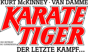 Karate Tiger Logo PNG Vector