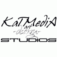 kat media art design studios Logo PNG Vector