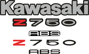Kawasaki Z 750 ABS Logo PNG Vector