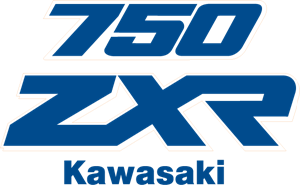 Kawasaki zxr 750 Logo Vector