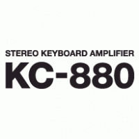 KC-880 Stereo Keyboard Amplifier Logo PNG Vector