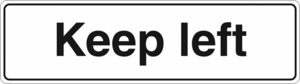 Keep left Logo PNG Vector