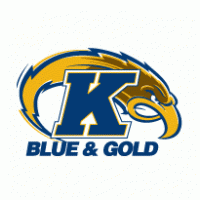 Kent State University Blue & Gold Logo Vector