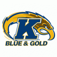 Kent State University Blue & Gold Logo PNG Vector