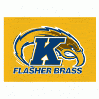 Kent State University Flasher Brass Logo PNG Vector