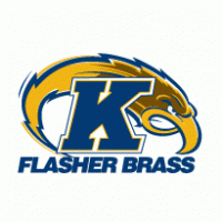 Kent State University Flasher Brass Logo PNG Vector