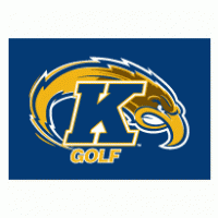 Kent State University Golf Logo Vector