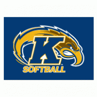 Kent State University Softball Logo PNG Vector