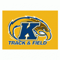 Kent State University Track & Field Logo Vector