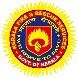 Kerala Fire & Rescue Logo PNG Vector
