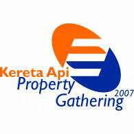 Kereta Api Property Gathering 2007 Logo PNG Vector