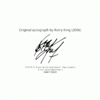 Kerry King (Slayer) Logo PNG Vector