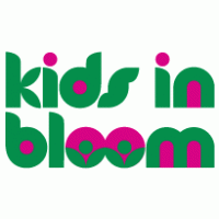 Kids in Bloom Dayschool Logo Vector