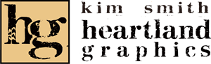 Kim Smith Heartland Graphics Logo Vector