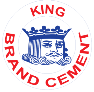 King Brand Cement Logo Vector