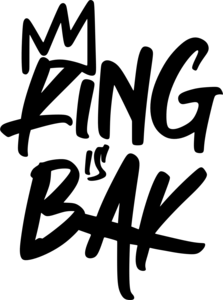KING IS BAK Logo PNG Vector