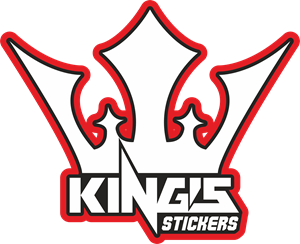 King's Racing Stickers Logo Vector