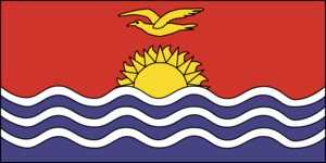 Kiribati Flag Logo PNG Vector