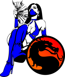 Kitana Mortal Kombat Logo PNG Vector