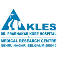 KLES Dr Prabhakar Kore Hospital & MRC Logo PNG Vector