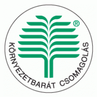 Környezetbarát Csomagolás Logo PNG Vector