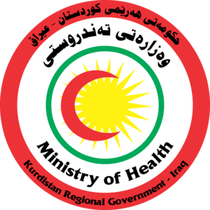 Kurdistan Ministry of Health Logo PNG Vector