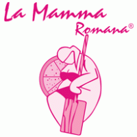LA MAMMA ROMANA Logo PNG Vector
