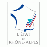 L'Etat en Rhone-Alpes Logo PNG Vector