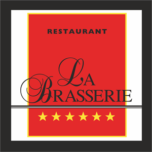La Brasserie Logo Vector
