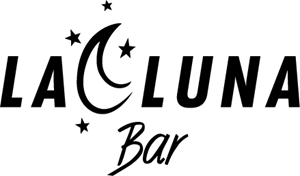 La Luna Bar Logo Vector
