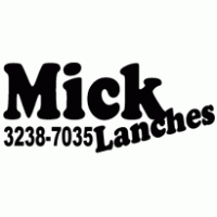 Lanchonete Mick Logo Vector