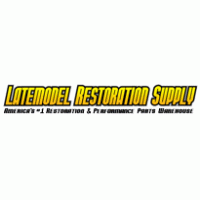 Latemodel Restoration Supply Logo Vector