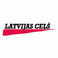 Latvijas Cels Logo PNG Vector