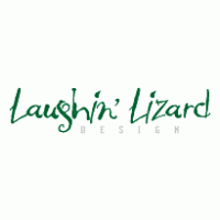 Laughin Lizard Design Logo PNG Vector