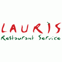 Lauris Restaurant Service Logo PNG Vector