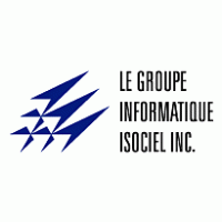 Le Groupe Informatique Isociel Logo PNG Vector