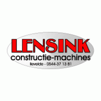 Lensink Constructie-Machines Logo PNG Vector