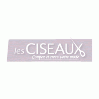 Les Ciseaux Logo PNG Vector