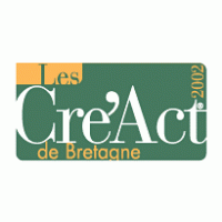 Les Cre'Act de Bretagne Logo PNG Vector